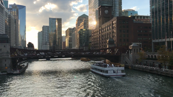 シカゴの綺麗な景色
